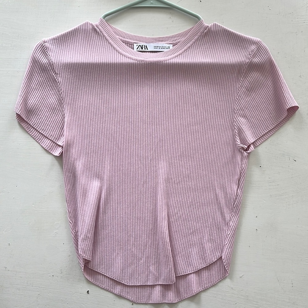 Zara ribbed top